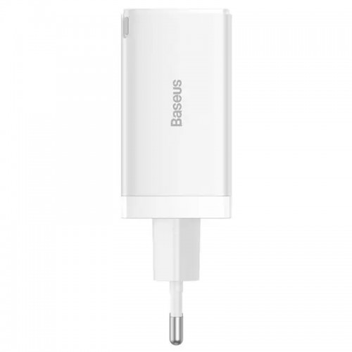 Купити МЗП Baseus GaN5 Pro PD65W+QC3.0 (1USB-A/2C) + кабель Type-C to Type-C (CCGP12020)
