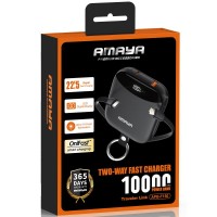 Портативний ЗП Power Bank Amaya F150 22.5W with display and cable 10000 mAh