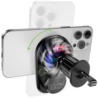 Автотримач з БЗП Hoco HW36 Electric 15W with cooler (air outlet)