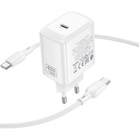 МЗП Borofone BN33 Fuente PD40W (1USB-C) + кабель Type-C to Type-C