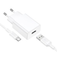 МЗП Borofone BA110A Lemi 7.5W (1USB-A) + кабель USB to Type-C