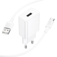 МЗП Borofone BA110A Lemi 7.5W (1USB-A) + кабель USB to Type-C