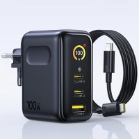 МЗП Baseus PicoGo AE21 Fast Charger 100W (1USB-A/2C) + кабель Type-C to Type-C (E0121B)