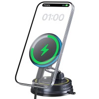 Автотримач з БЗП Baseus PrimeTrip VC2 Flex Pro Magnetic Wireless Charging (C0013F)