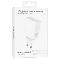 МЗП Borofone BA109A Star PD40W (1USB-C) + кабель Type-C to Type-C