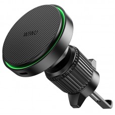 Автотримач з БЗП WIWU CH-325 Warriors Qi2 15W (air outlet)