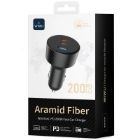 АЗП WIWU CC026 Warriors PD200W+QC3.0 (1USB-A/2C)