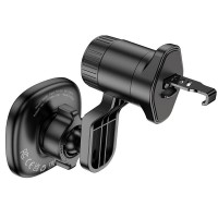 Автотримач з БЗП Hoco HW30 Crown magnetic 15W (air outlet)