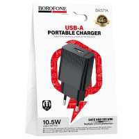МЗП Borofone BAS71A Source 2.1A (1USB-A)