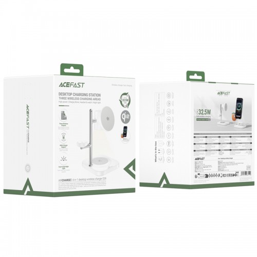 Купити БЗП Acefast E39 desktop 4in1 Qi2 32.5W
