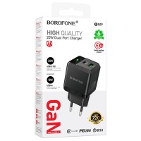 МЗП Borofone BN19 Intenso PD20W+QC3.0 (1USB-A/1C)