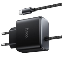 МЗП Hoco C163A New PD25W (1USB-C) + встроенный кабель Type-C