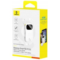 Портативний ЗП Power Bank Baseus EnerFill FC31 PD22.5W with cables 20000 mAh (PPQD3)