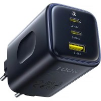 МЗП Baseus PicoGo AE11 Fast Charger 100W (1USB-A/2C) (E01214)