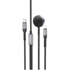 Дата кабель Hoco CW54 2in1 Type-C to iWatch/Lightning 2.5W (1.2m)