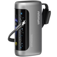 Портативний ЗП Power Bank Amaya F040C PD22.5W with display and cable 10000 mAh
