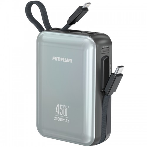 Портативное ЗУ Power Bank Amaya F213C PD45W with cable 20000 mAh