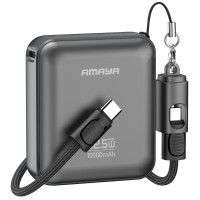 Портативний ЗП Power Bank Amaya F137C PD22.5W with cable 10000 mAh