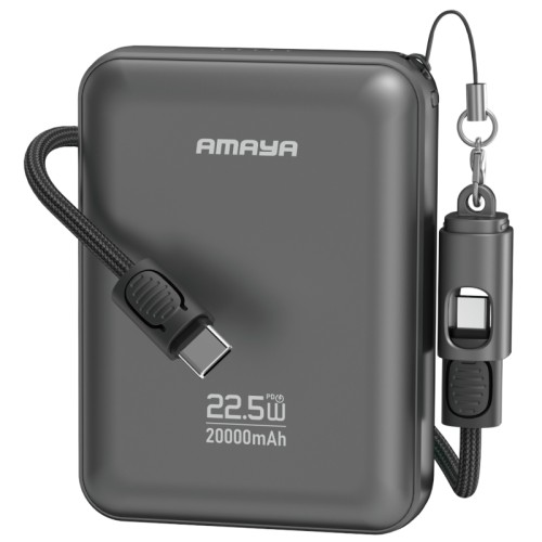 Портативное ЗУ Power Bank Amaya F237C PD22.5W with cable 20000 mAh