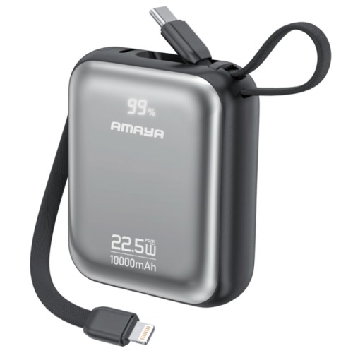 Портативное ЗУ Power Bank Amaya F139C PD22.5W with cable 10000 mAh