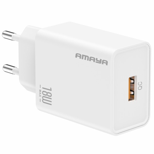 СЗУ Amaya E222S QC3.0 18W (1USB-A)