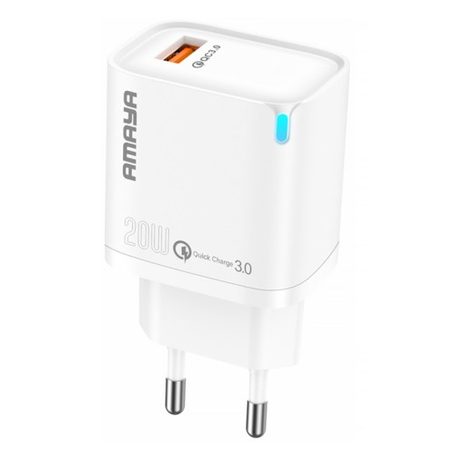СЗУ Amaya E212S QC3.0 20W (1USB-A)