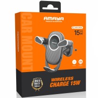 Автотримач з БЗП Amaya APH-W08 15W (air outlet)