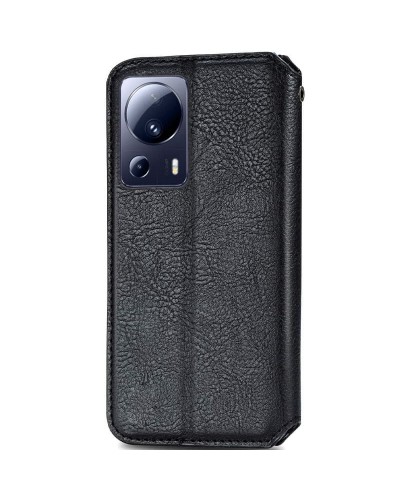 Купить Кожаный чехол-книжка GETMAN Cubic (PU) для Xiaomi 13 Lite