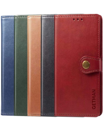 Купити Шкіряний чохол-книжка GETMAN Gallant (PU) для Xiaomi Redmi 13C / Poco C65