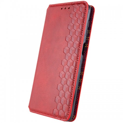 Купить Кожаный чехол-книжка GETMAN Cubic (PU) для Xiaomi Redmi 13C / Poco C65 Купить Кожаный чехол-книжка GETMAN Cubic (PU) для Xiaomi Redmi 13C / Poco C65