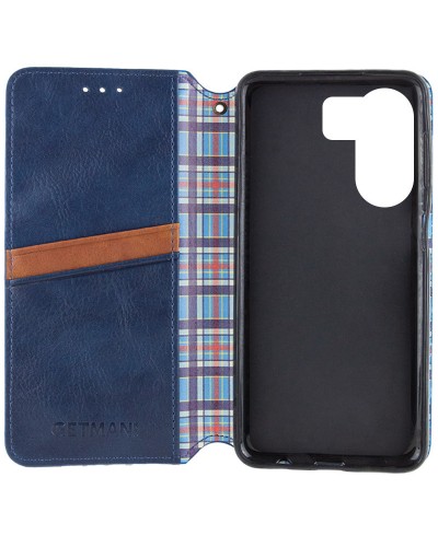 Купити Шкіряний чохол-книжка GETMAN Cubic (PU) для Xiaomi Redmi 13C / Poco C65