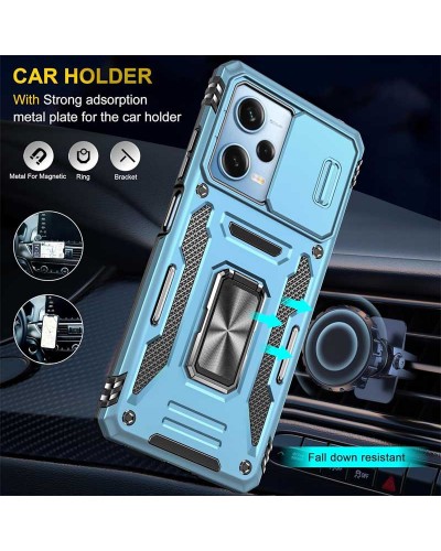 Купити Ударостійкий чохол Camshield Army Ring для Xiaomi Redmi 12 / Poco M6 Pro 5G