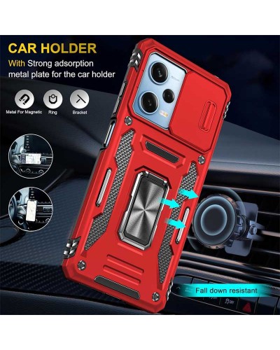 Купити Ударостійкий чохол Camshield Army Ring для Xiaomi Redmi 12 / Poco M6 Pro 5G