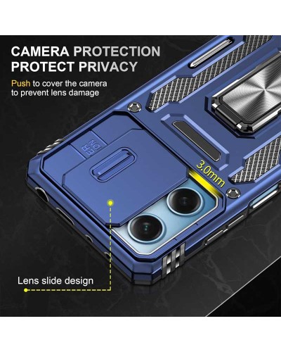Купити Ударостійкий чохол Camshield Army Ring для Xiaomi Redmi 12 / Poco M6 Pro 5G