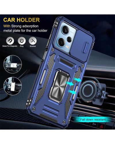 Купити Ударостійкий чохол Camshield Army Ring для Xiaomi Redmi 12 / Poco M6 Pro 5G