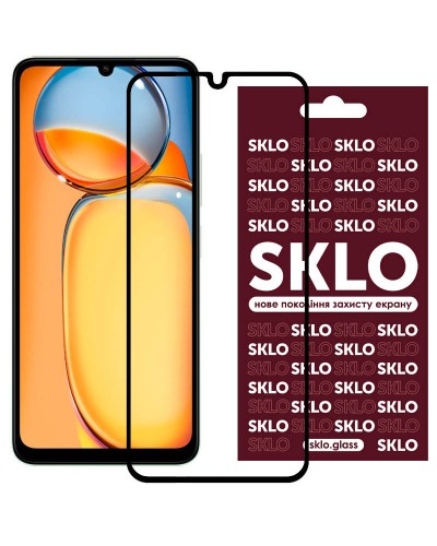 Купить Защитное стекло SKLO 3D для Xiaomi Redmi 13C / Poco C65