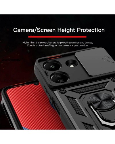 Купити Ударостійкий чохол Camshield Serge Ring для Xiaomi Redmi 13C / Poco C65