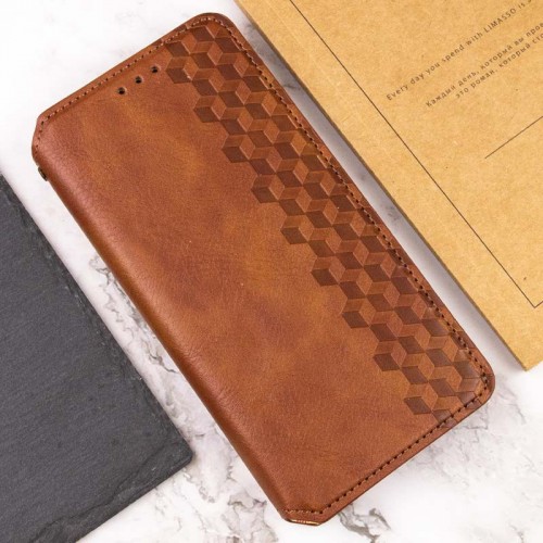 Купить Кожаный чехол-книжка GETMAN Cubic (PU) для Xiaomi Redmi Note 13 5G