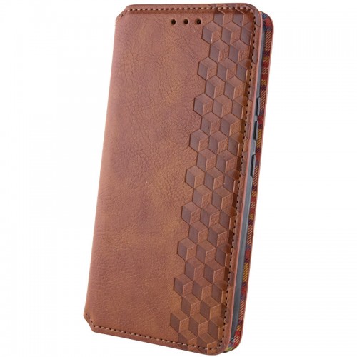 Купить Кожаный чехол-книжка GETMAN Cubic (PU) для Xiaomi Redmi Note 13 5G