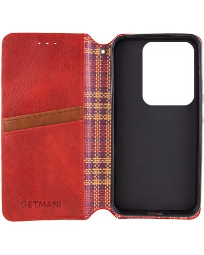Купити Шкіряний чохол-книжка GETMAN Cubic (PU) для Xiaomi Redmi Note 13 5G