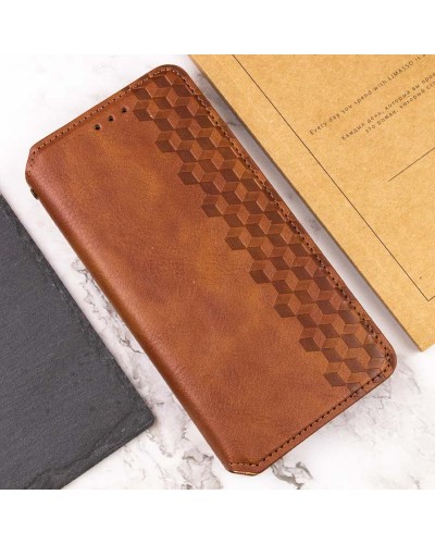 Купити Шкіряний чохол-книжка GETMAN Cubic (PU) для Xiaomi Redmi Note 13 Pro+