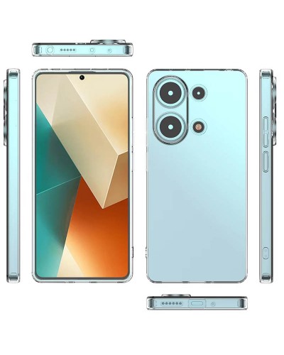Купить TPU чехол Epic Transparent 1,5mm Full Camera для Xiaomi Redmi Note 13 Pro 4G/Poco M6 Pro 4G/Note 14S