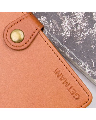 Купить Кожаный чехол-книжка GETMAN Gallant (PU) для Xiaomi Redmi Note 13 4G