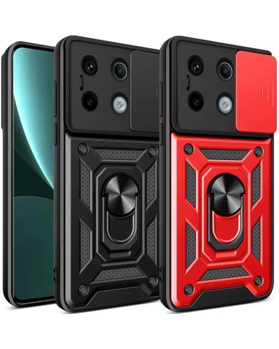 Купить Ударопрочный чехол Camshield Serge Ring для Xiaomi Redmi Note 13 Pro 4G / 14s / Poco M6 Pro 4G
