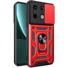 Ударопрочный чехол Camshield Serge Ring для Xiaomi Redmi Note 13 Pro 4G / 14s / Poco M6 Pro 4G