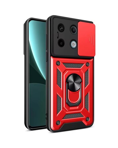 Купить Ударопрочный чехол Camshield Serge Ring для Xiaomi Redmi Note 13 Pro 4G / 14s / Poco M6 Pro 4G
