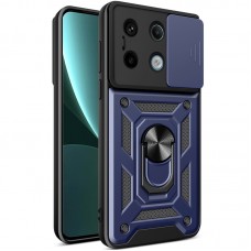 Ударопрочный чехол Camshield Serge Ring для Xiaomi Redmi Note 13 Pro 4G / 14s / Poco M6 Pro 4G