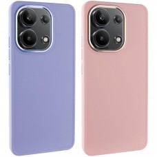 TPU чехол Bonbon Metal Style для Xiaomi Redmi Note 13 Pro 4G / Poco M6 Pro 4G