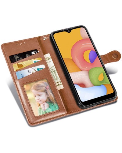Купить Кожаный чехол-книжка GETMAN Gallant (PU) для Xiaomi Redmi 13 4G / Poco M6 4G