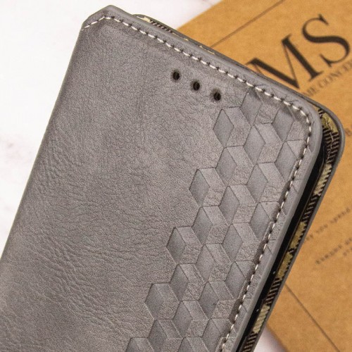 Купить Кожаный чехол-книжка GETMAN Cubic (PU) для Xiaomi Redmi 13 4G / Poco M6 4G